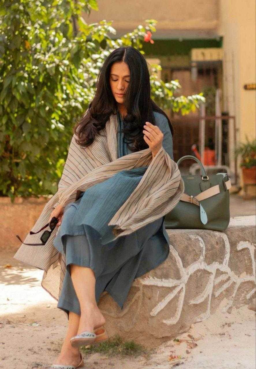 Viscose Kurti Bottom With Dupatta - MYLUXURY LANE ENTERPRISE